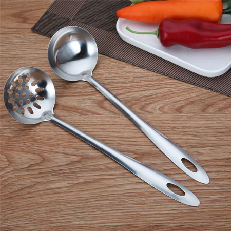 Bộ 2 Vá Vớt Lẩu Size Nhỏ Dài 23cm x 6cm
