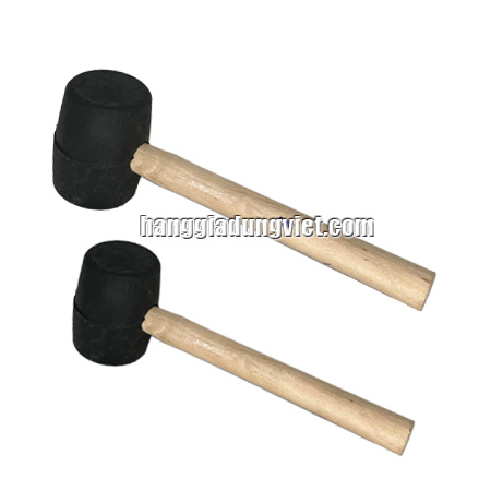 Búa Cao Su Cán Gỗ (Nhiều size)