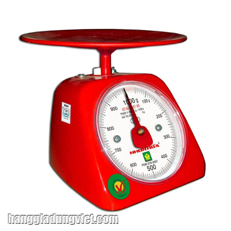 Cân Nhựa Đồng Hồ 1kg Nhơn Hòa