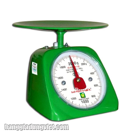 Cân Nhựa Đồng Hồ 2kg Nhơn Hòa