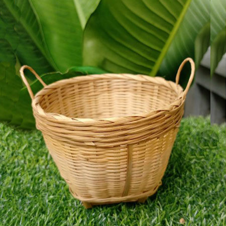 Giỏ Cần Xé Tre Mini 8x7cm