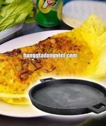 Chảo Bánh Xèo Miền Trung ĐK 19cm