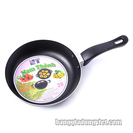 Chảo Inox Tráng Men Chống Dính Nam Thành (ĐK 20CM)