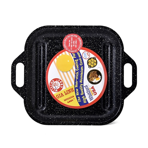 Chảo Nướng Đa Năng Có Tráng Men Chống Dính 24cm