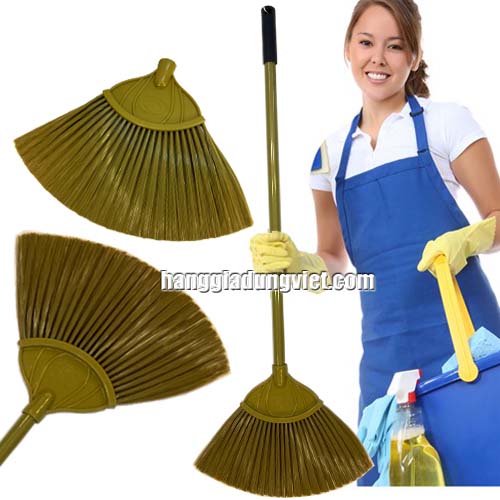 Chổi Quét Nước Bằng Nhựa Cán Sắt Nhiều Màu
