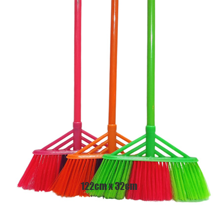 Chổi Quét Nước 3 Màu Cán Sắt Loại 1