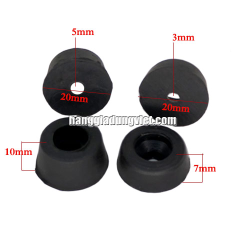 Combo 10 Chân Đế Cao Su (Nhiều Kích Cỡ)