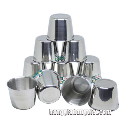 Bộ 10 Chung Làm Đá Inox Cao Cấp Số 7