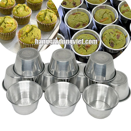 Combo 10 Chung Nướng Bánh Muffin Đa Năng (7.5x4mm)
