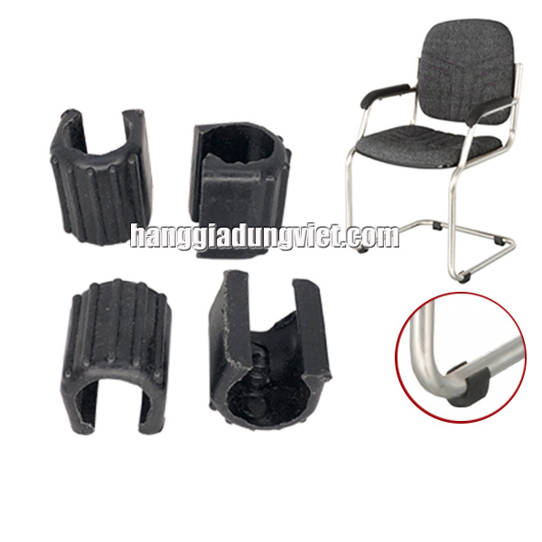 10 Nút Nhựa Bọc Chân Ghế Xếp Phi 16mm