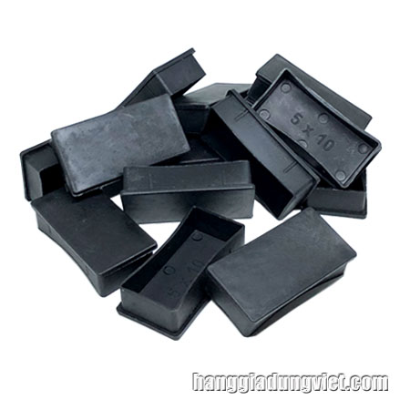 Túi 10 Đế Nhựa Đóng Trong Sắt Hộp Chữ Nhật 5x10cm