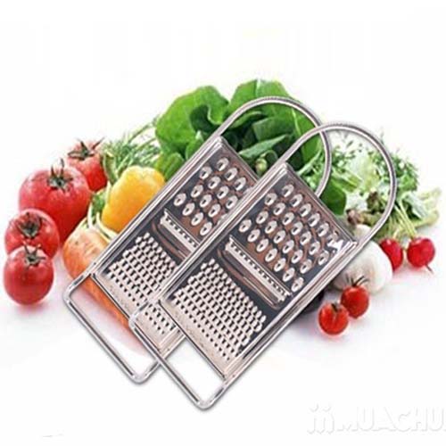 Combo 2 Dụng Cụ Bào Gọt Củ Quả 3 Trong 1 Bằng Inox
