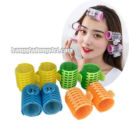Combo 2 Lô Cuốn Tóc Tự Dính Có Kẹp Chắc Chắn (Nhiều Size)