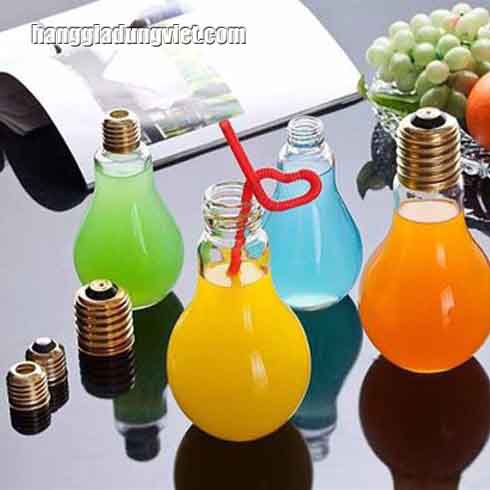 Combo 2 Ly Bóng Đèn Thủy Tinh 300ml