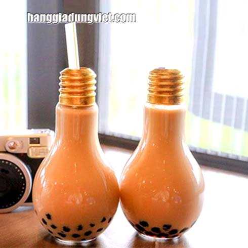 Combo 2 Ly Bóng Đèn Thủy Tinh 400ml