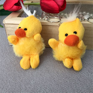 Combo 2 Móc Khóa Vịt Vàng