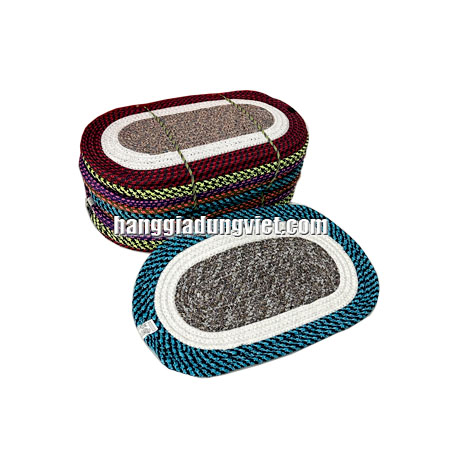 Combo 2 Thảm Chùi Chân 50x30CM (Màu sắc ngẫu nhiên)