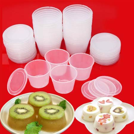 Combo 30 Khuôn Nhựa Làm Bánh Flan Tiện Dụng