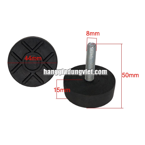 Combo 4 Đế Tăng Chỉnh Cao 50mm Bulong 8mm