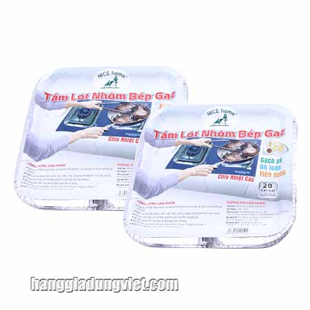 Combo 40 Tấm Nhôm Lót Bếp Ga Nice Home