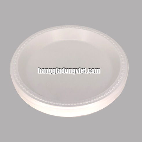 Combo 50 Dĩa Nhựa PP Mỏng Dùng Một Lần Phi 25