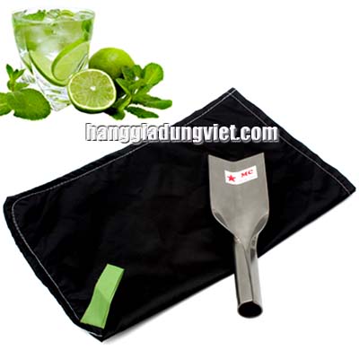 Combo Cây Đập Đá Và Túi Đựng Đá Tiện Dụng