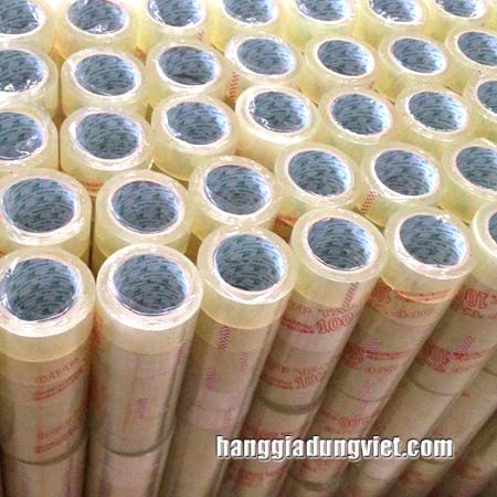 Cuộn Băng Keo Dán Thùng 100 Yard (Trong Suốt)