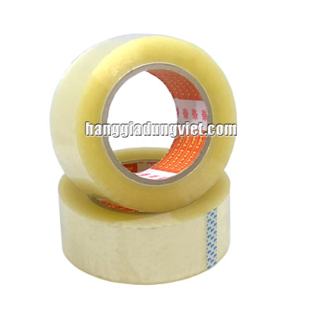 Cuộn Băng Keo Dán Thùng 200 Yard (Trong Suốt)