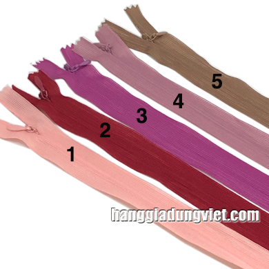 Dây Kéo Giọt Nước 4 Tấc (Nhiều Màu)