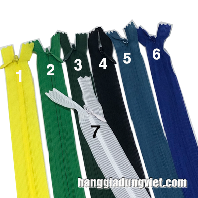 Dây Kéo Giọt Nước Dài 4 Tấc