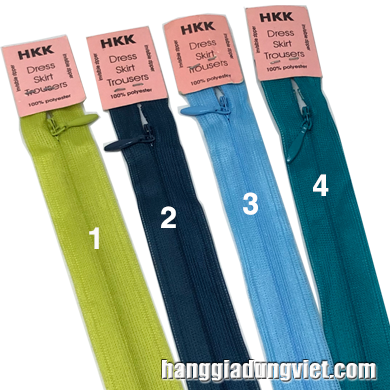 Dây Kéo Giọt Nước May Áo Đầm Dài 6 Tấc