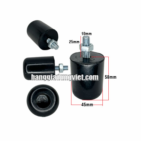 Đế Cao Su Giảm Chấn Chống Rung Ren M10x25