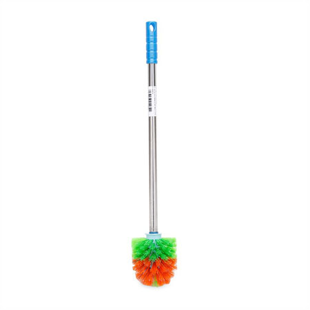 Dụng Cụ Chà Toilet Cán Inox Dài 42cm