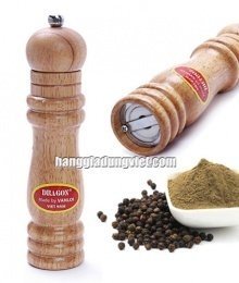 Cối Xay Tiêu Bằng Gỗ Phong Cách Cổ Điển (2 size)