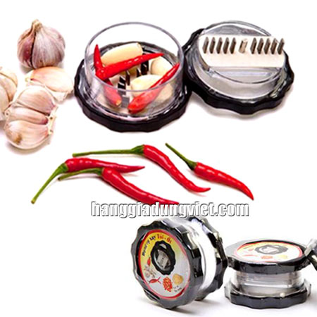 Dụng Cụ Xay Tỏi Ớt Cầm Tay Tiện Dụng