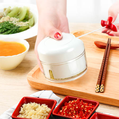 Dụng Cụ Xay Tỏi Ớt Đa Năng Bằng Tay