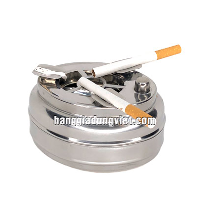 Gạt Tàn Thuốc Chống Khói Bụi Inox Cao Cấp