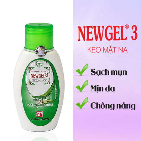 Gel Mặt Nạ Lột Nhẹ Nha Đam Newgel 3 (60g)