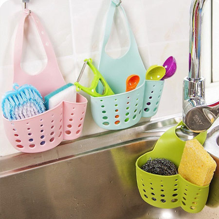 Giỏ Treo Bồn Rửa Chén Đa Năng (Màu ngẫu nhiên)