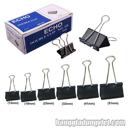Kẹp Bướm Dụng Cụ Văn Phòng (12c/hộp)