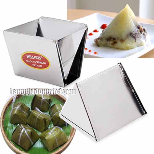 Khuôn Làm Bánh Giò inox Cao Cấp (Nhiều Size)