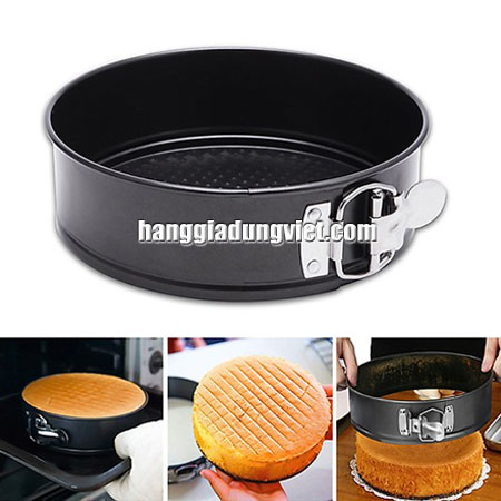 Khuôn Nướng Bánh Chống Dính Đáy Rời (Nhiều Size)