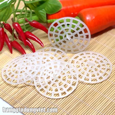 Lưới Nhựa Chặn Hũ Kiệu, Dưa Muối ĐK-7cm