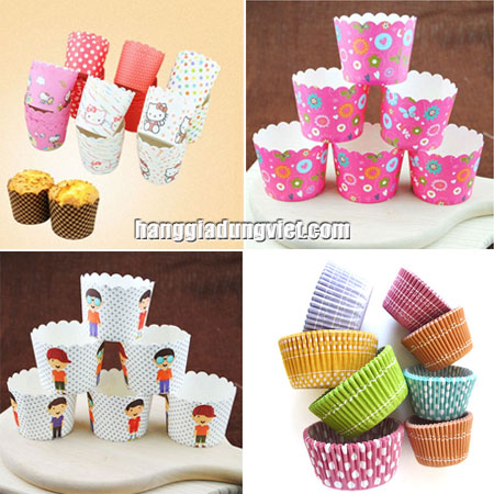 Ly Giấy Nướng Bánh - 50 cái/hộp