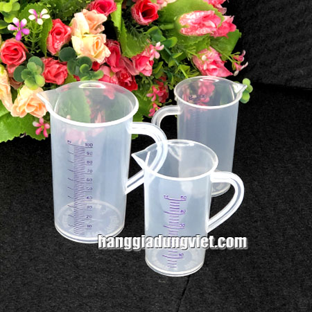 Ly Nhựa Định Lượng (Nhiều Kích Cỡ)