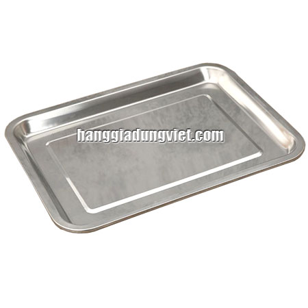 Mâm Inox Lòng Cạn 2.3cm (Nhiều Kích Cỡ)