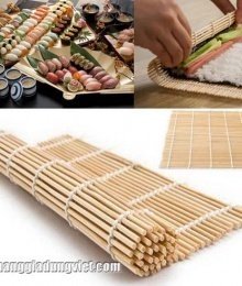 Mành Tre Cuộn Sushi Chuyên Dụng (Bộ 2 miếng)