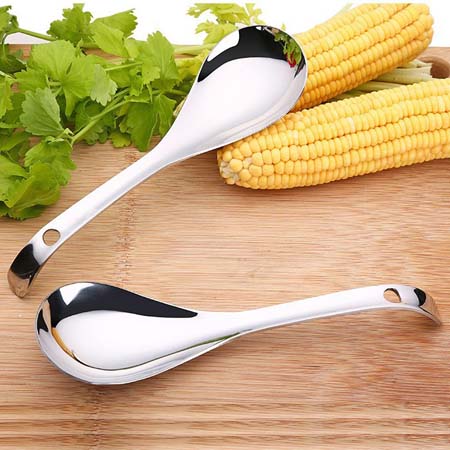 Combo 2 Muỗng Ăn Lẩu Inox (Dài 27cm)