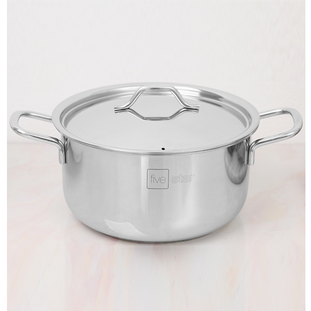 Nồi inox 3 Đáy Cao Cấp FiveStar 26cm