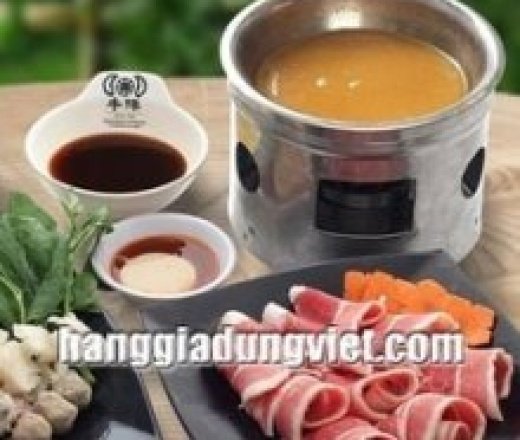 Nồi Lẩu Mini Sử Dụng Cồn Inox Cao Cấp
